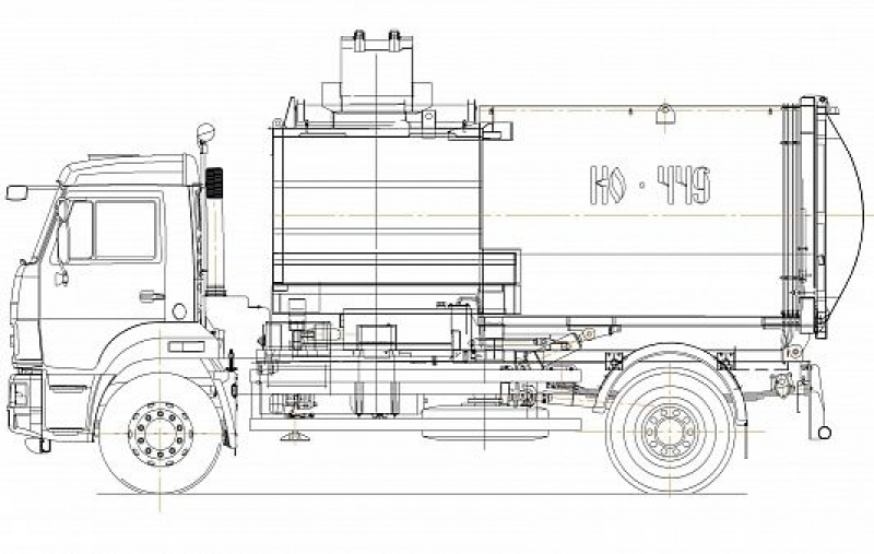 КО-449-19 Мусоровоз