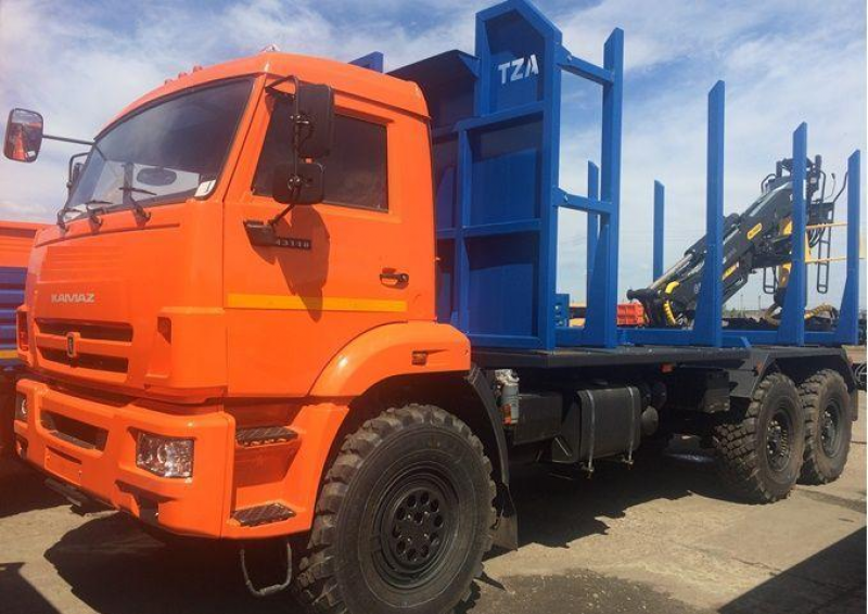 Сортиментовоз с ГМУ Велмаш Сортиментовоз / лесовоз